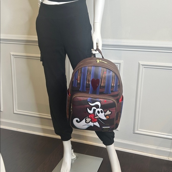 Loungefly Disney Nightmare Before Christmas Zero Full Size Backpack, NEW main image 10